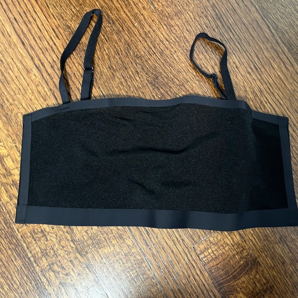 NWT Skims Sheer Sculpt Bandeau Onyx M - Picture 3 of 7